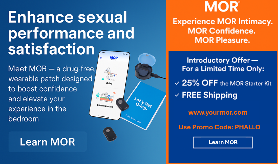 Experience the first app-enabled, drug-free, wearable patch for a smarter approach to pleasure—without pills or chemicals.